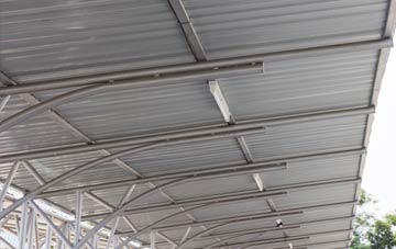 installing Pentre Berw metal roofing